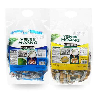 燕皇椰子糖400g越南办公室休闲