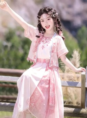汉服女童国风古装小女孩古风唐装