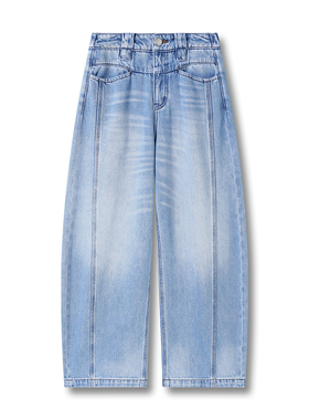 【老板潘潘&原ZM6K06裤子】『牛仔版小怪兽』长101