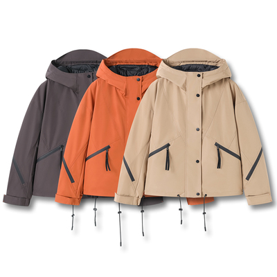 老板娘美林丨三防户外鹅绒服丨内胆不可拆  长59.5原ZM58316W外套