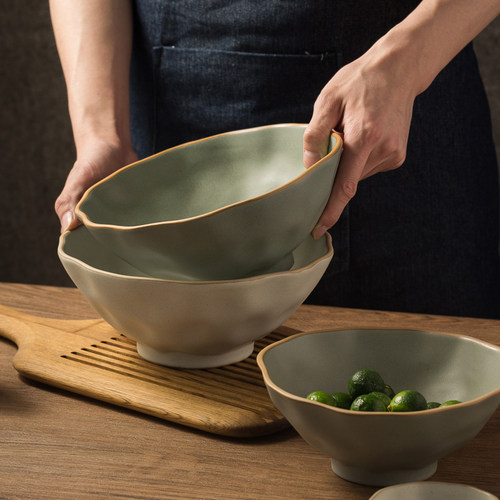 兆宸粗陶日式大众手作餐具陶瓷