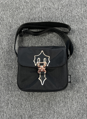 Trapstar新款街头男女单肩包玫瑰金斜挎包休闲运动百搭时尚高品质