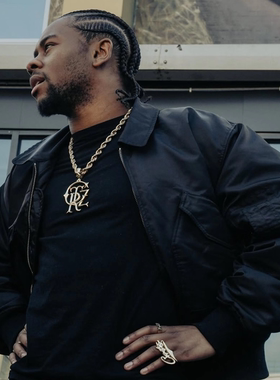 Corteiz 新款街头男女款绣花飞行夹克秋季休闲运动百搭高品质外套