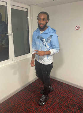 Trapstar 深蓝色男款风衣top品质刺绣英伦风春秋款