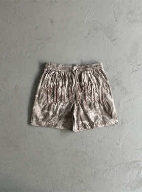 Trapstar Wash Shorts 男士水洗泼墨迷彩短裤Top品质刺绣UK原创