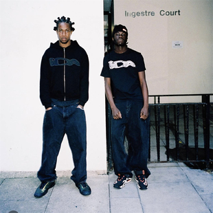 IDA 新款时尚街头嘻哈Drill风刺绣拉链连帽高品质流行外套男女款