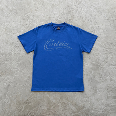 Corteiz恶魔岛印花短袖T恤Royal