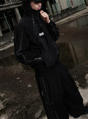 Mertra 街头风男女 Umbro technical tracksuit 反光夹克长裤套装