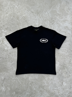 Corteiz新款 Z Royale heavyweight tee 恶魔岛圆领T恤男女重量级