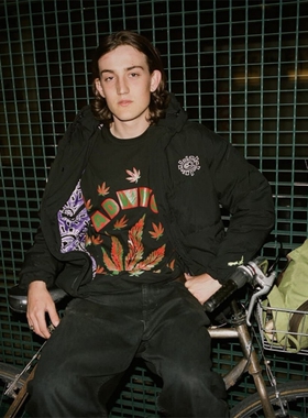 Rel@xed 新款加厚核爆潮牌灯芯绒高质量秋冬款男时尚潮流羽绒棉服