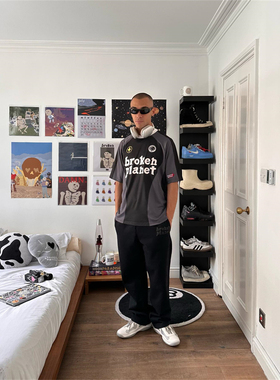 Broken Planet毛圈布休闲裤秋季纯色品质基础款宽松运动卫裤男女