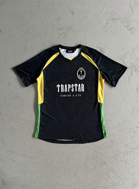 New Trapstar Football T Shirts男士足球运动T恤原创品质UK Drip