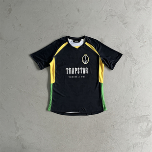New Trapstar Football T Shirts男士足球运动T恤原创品质UK Drip