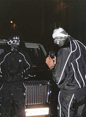 TY8 夏季时尚潮牌高质量男女款速干透气运动套装跑步头套防晒面罩