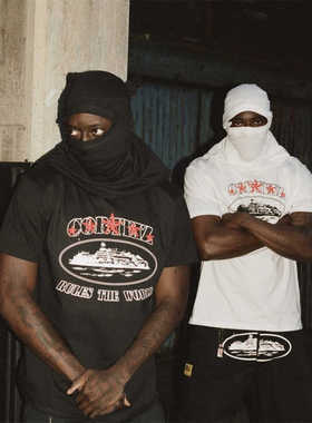 Corteiz外贸出口男T恤夏季新款纯棉印花簿款文化衫短袖弹力衫潮