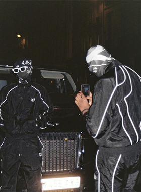 Tweny8梭织外套风衣防晒衣短裤欧美明星同款UKDRIPDRILL说唱街头