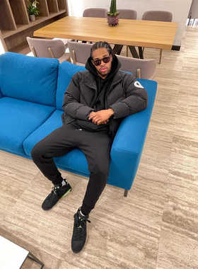 Trapstar 美潮男士冬季轻盈保暖外贸男装立领休闲说唱嘻哈街头透