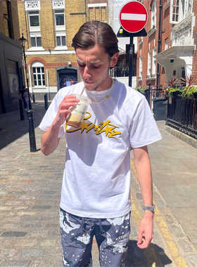 Corteiz夏季短袖男女T恤美式高街设计感字母感印花宽松短袖T恤