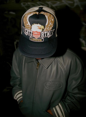 Trapstar鸭舌帽Trucker Cap 美式嘻哈街头Top质量棒球帽男女Drill