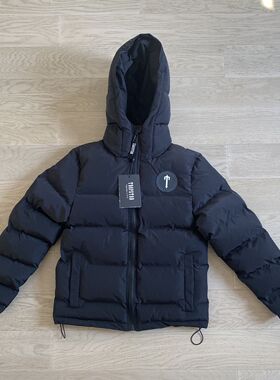 Trapstar 原创经典连帽棉服高版本加厚款不可脱卸夹克UK LONDON