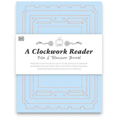 预订 发条阅读器影视杂志 游戏与活动 引导期刊 英文 A Clockwork Reader Film and TV Journal:9780744079258