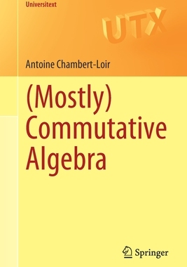 预订 (Mostly) Commutative Algebra