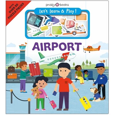 预订 机场(让我们学习和游戏!) 交通工具主题 航空科普 Let's Learn & Play系列 英文版 Airport (Let's Learn & Play!):978168