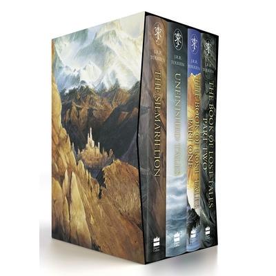 预订 The History of Middle-earth (Boxed Set 1): The Silmarillion, Unfinished Tales, The Book of Lost Tales, Part One & P