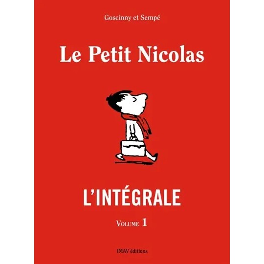 预售 小淘气尼古拉全集 卷1 法语原版 法国经典儿童文学 法国进口 Le Petit Nicolas l’intégrale 1