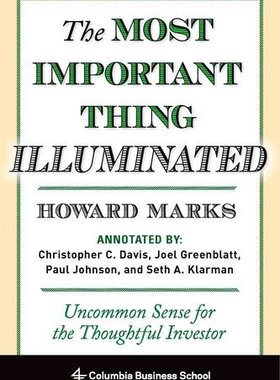 现货 英文原版 霍华德·马克斯：投资重要的事 The Most Important Thing Illuminated by Howard Marks