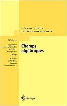 预订 Champs algébriques