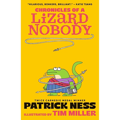 蜥蜴人编年史1 英文原版 Patrick Ness 儿童插图幽默读物 章节书 Chronicles of a Lizard Nobody