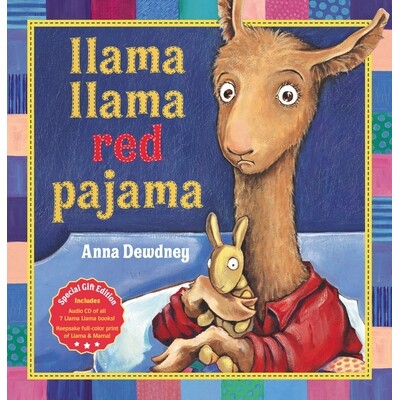 预订 Llama Llama 红色睡衣：礼品版 睡前故事 英文 小羊驼拉玛 Llama Llama Llama Llama Red Pajama: Gift Edition:978045146990