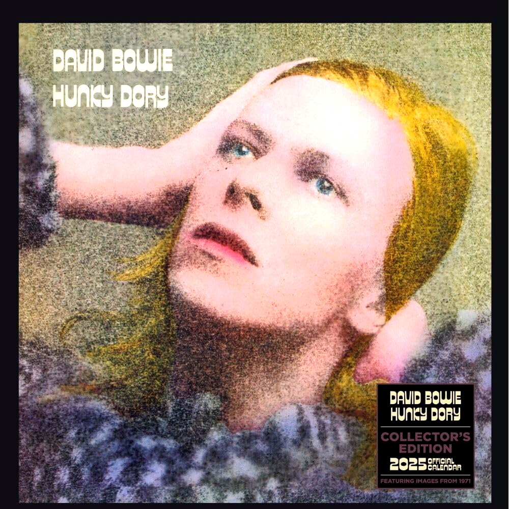 现货 Official David Bowie Collector’s Edition Record Sleeve Calendar 2025 大卫·鲍伊收藏版唱片挂历 2025: 9781835270479