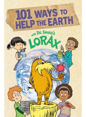 预订 苏斯博士的 Lorax 帮助地球的 101 种方法 英文 环保主题 绿色生活 苏斯博士系列 101 Ways to Help the Earth with Dr. Seus