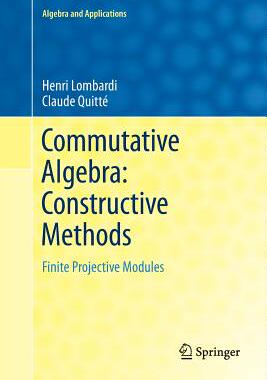 预订 Commutative Algebra: Constructive Methods