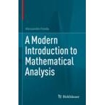 A Modern Introduction to Mathematical Analysis 数学分析现代导论 9783031237126