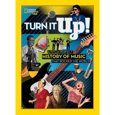 预订 Turn It Up!震撼世界的*音高音乐史 音乐史 英文 Turn it Up! A pitch-perfect history of music that rocked the world