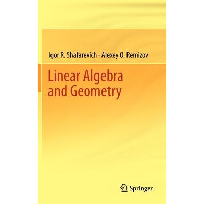 Linear Algebra and Geometry 线性代数与几何 9783642309939