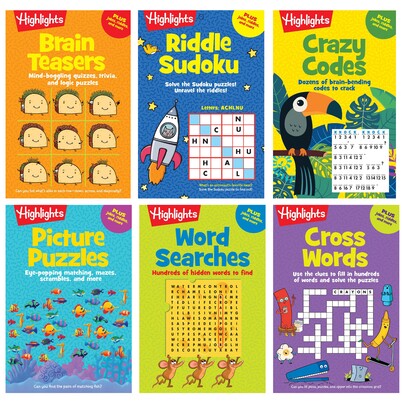 预订 拼图垫捆绑包 游戏活动 *谜题 英文  Puzzle Pads Bundle:9781639624461