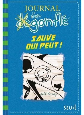 预售 小屁孩日记12 法语版 Jeff Kinney 少儿入门读物 Journal d'un dégonflé 法国进口书 Sauve qui peut!