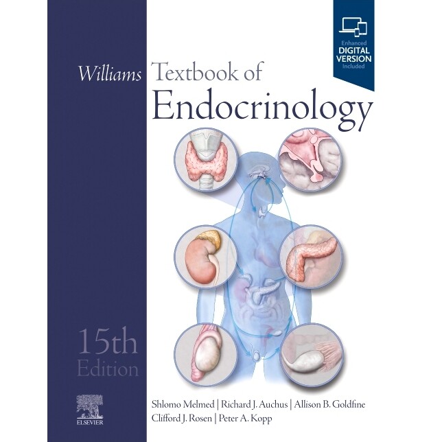 Williams Textbook of Endocrinology 威廉姆斯内分泌学* 9780323932301