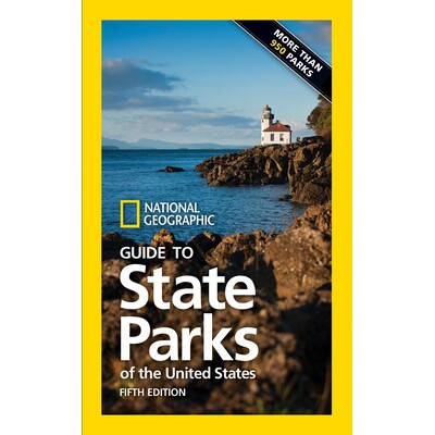 预订 美国国家地理州立公园指南第五版 旅行 公园露营地 英文 National Geographic Guide to State Parks of the United States 5