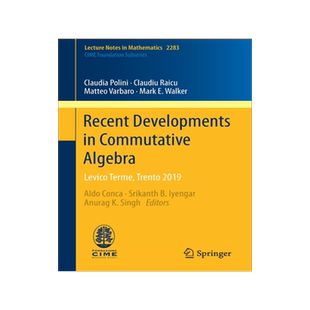 预订 Recent Developments in Commutative Algebra