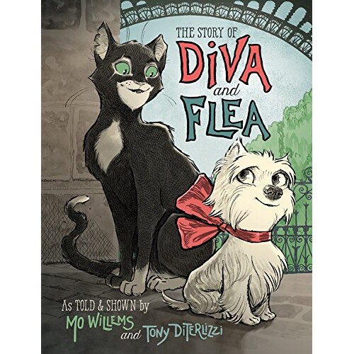预订 歌姬与跳蚤的故事 社会主题 友谊主题 英文 The Story of Diva and Flea:9781484722848