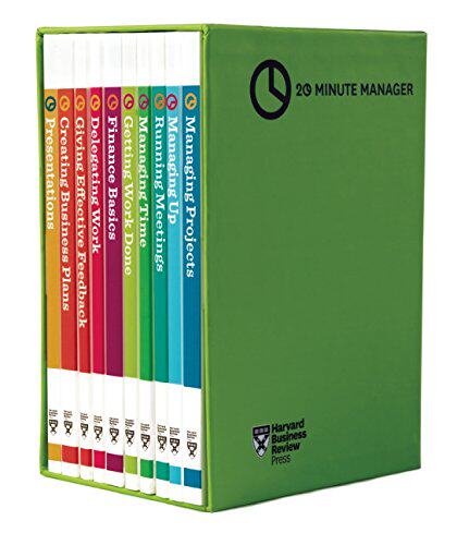 HBR 20-Minute Manager Boxed Set 哈佛商业评论20分钟经理人套装