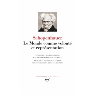 世界 叔本华 Arthur monde 法国原装 volonté 法语版 Schopenhauer 收藏送礼 预售 作为意志和表象 comme 七星文库 进口