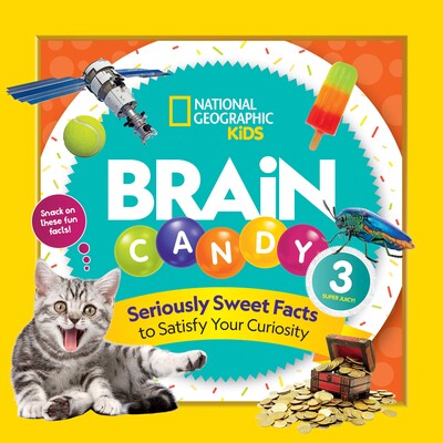 预订 脑力糖果3 科学自然 美国国家地理 脑力甜点系列 英文 Brain Candy 3