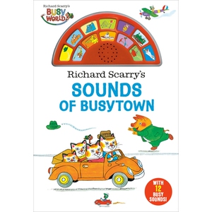 预订 理查德·斯凯瑞的忙碌小镇之声 英文 认知启蒙 声音 发声书 Richard Scarry's Sounds of Busytown