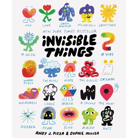 看不见的东西 Andy J Pizza Invisible Things 亲子绘本 儿童情感感受学习图画书 精装绘本进口儿童读物 英文原版